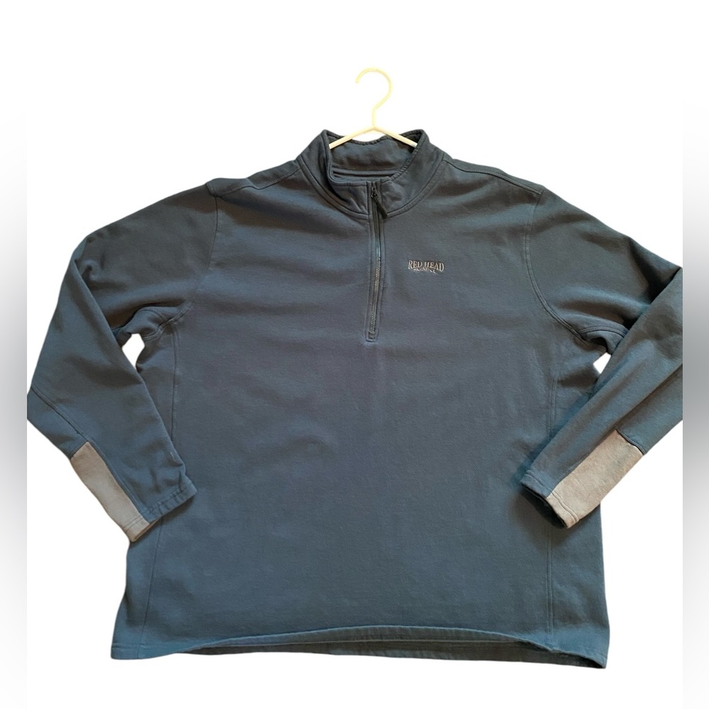 Red Head Brand Co 1/4 Zip Pullover Sweatshirt 2XL